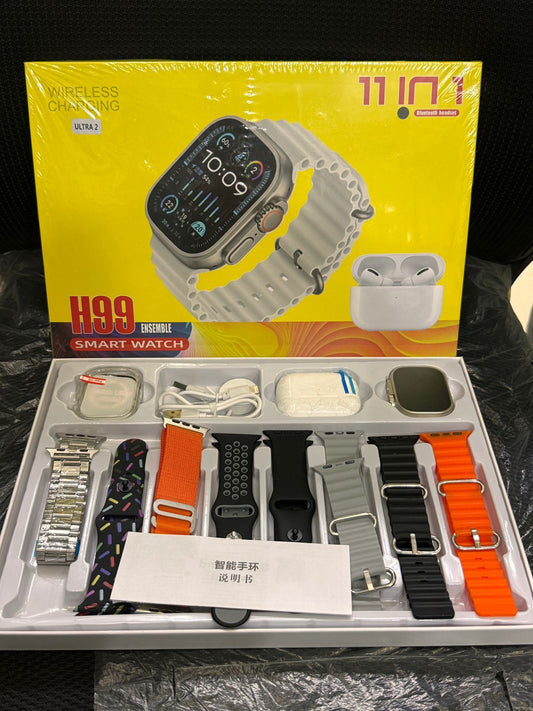H99 Smart Watch Bundle | With Airpods